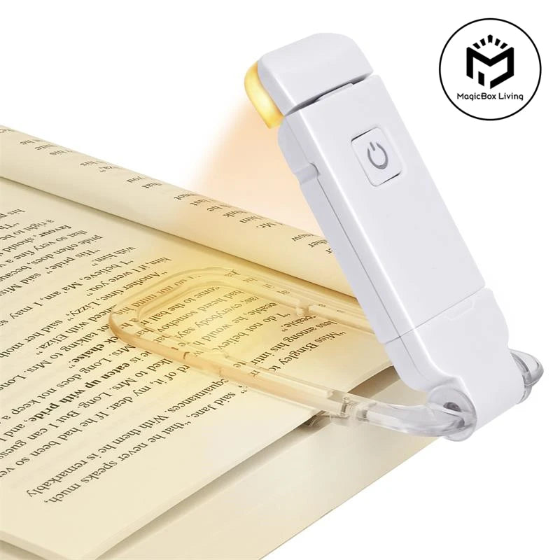 Led usb recarregável Book Light